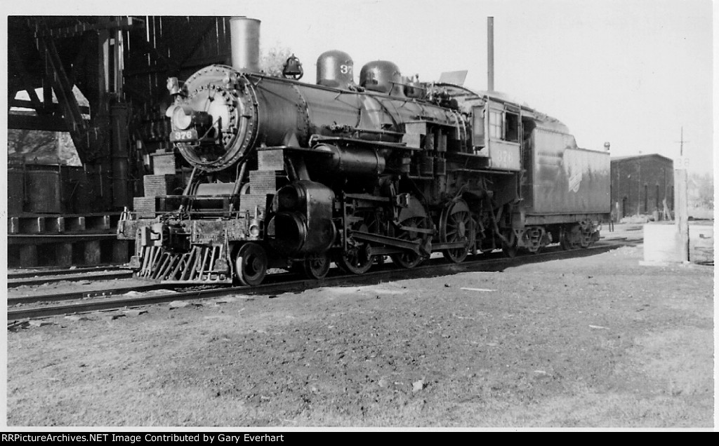 CNW 4-6-0 #376 - Chicago & North Western